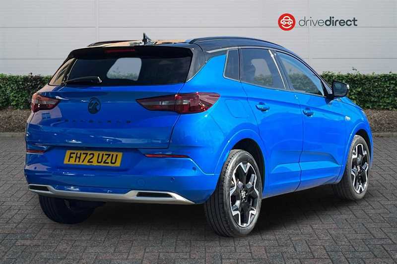 Vauxhall Grandland 1.2 Turbo Ultimate Suv Euro 6 S FH72UZU Blue #3