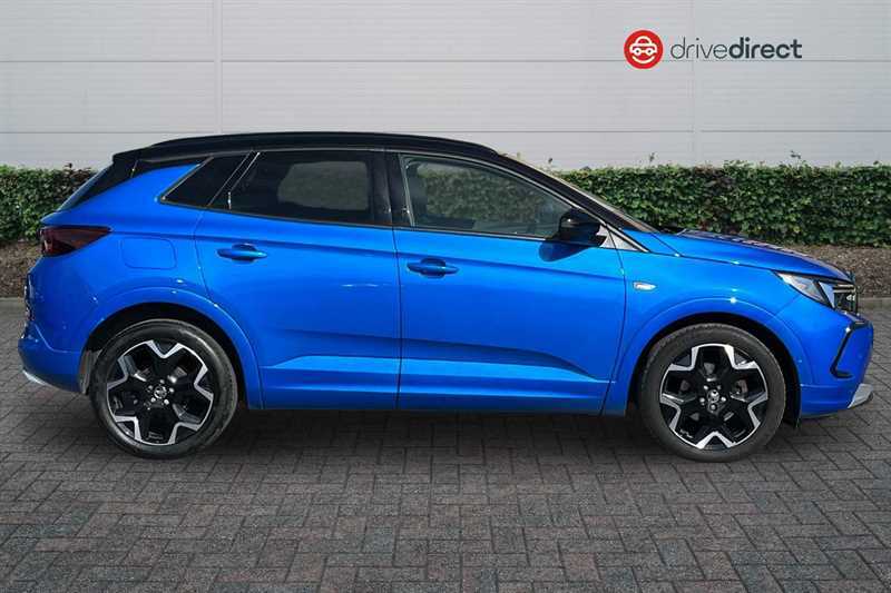Vauxhall Grandland 1.2 Turbo Ultimate Suv Euro 6 S FH72UZU Blue #2