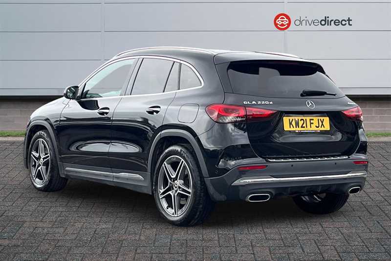 Mercedes-Benz GLA Class 2.0 Gla220d Amg Line Premium Plus Suv KW21FJX Black #5