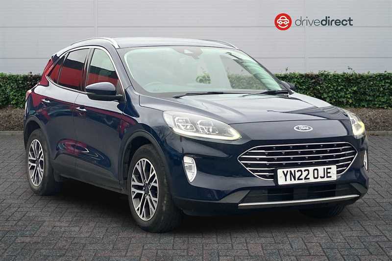 Ford Kuga 1.5 Ecoblue Titanium Edition Suv Blue