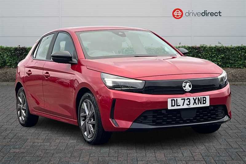 Vauxhall Corsa 1.2 Design Hatchback Euro 6 75 Red