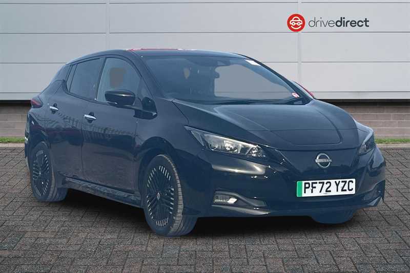 Nissan Leaf 39Kwh N-connecta Hatchback 150 Black