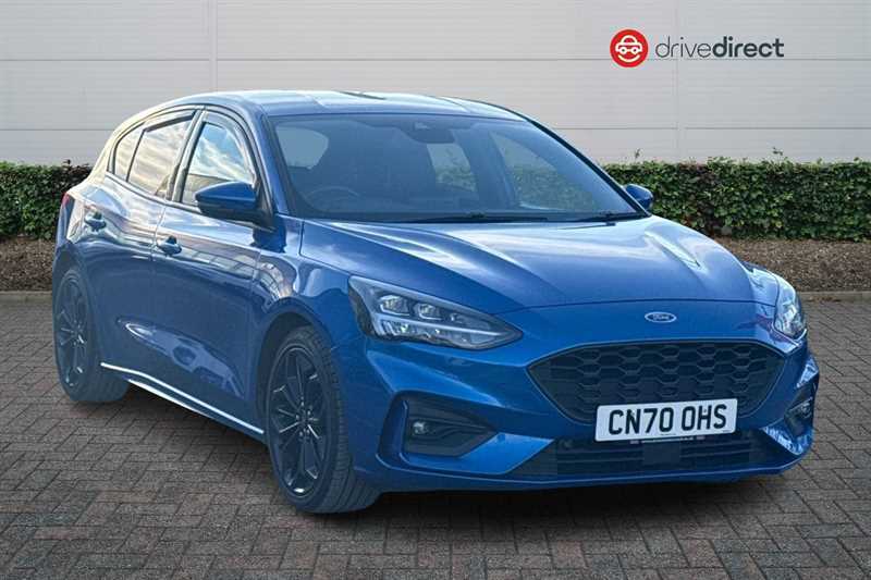 Ford Focus 1.5 Ecoblue St-line X Hatchback Blue