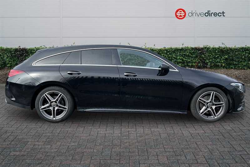 Mercedes-Benz CLA Class 1.3 Cla200 Amg Line Premium 2 Shooting Brake SM69CMY Black #2