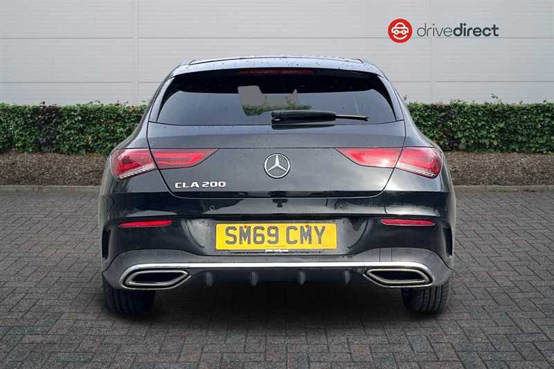 Mercedes-Benz CLA Class 1.3 Cla200 Amg Line Premium 2 Shooting Brake SM69CMY Black #4