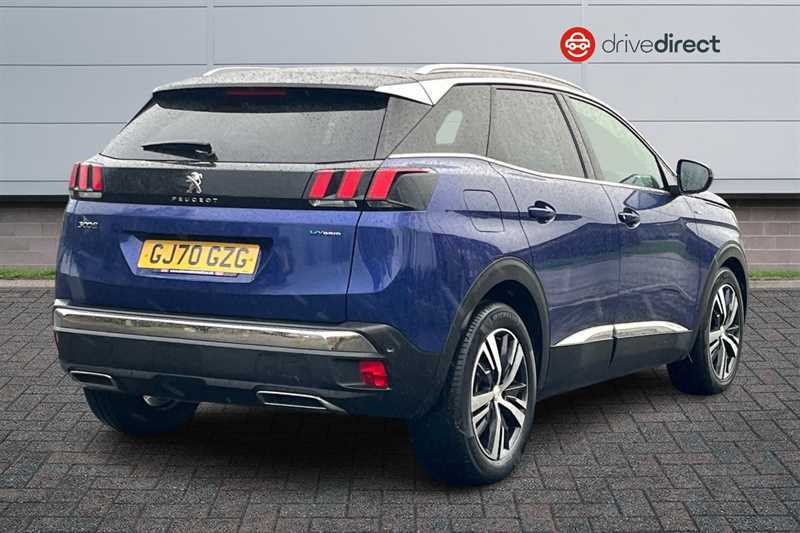 Peugeot 3008 1.6 13.2Kwh Gt Line Suv Plug-in Hybrid Blue #3