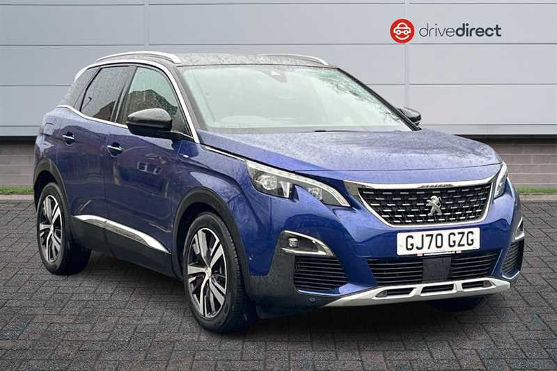 Peugeot 3008 1.6 13.2Kwh Gt Line Suv Plug-in Hybrid Blue