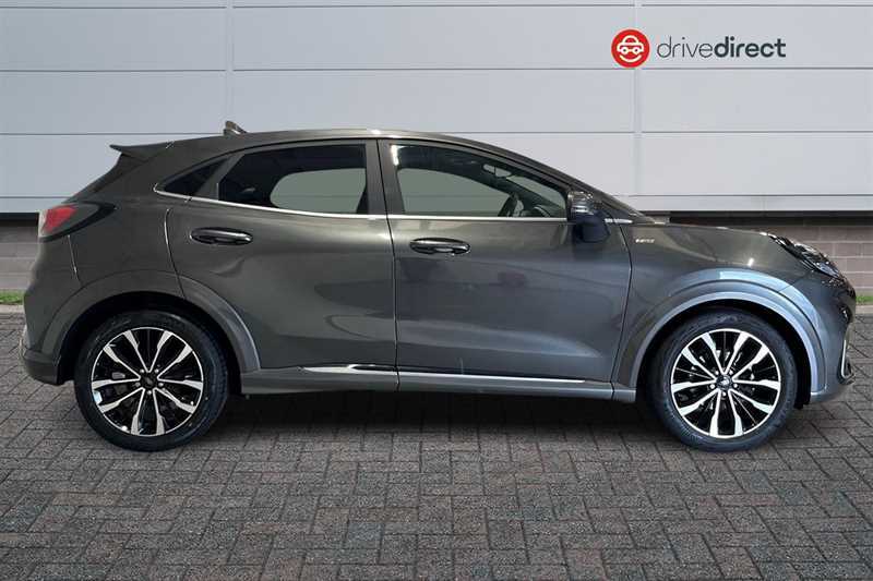 Ford Puma 1.0T Ecoboost Mhev St-line Vignale Suv KO73BUE Grey #2
