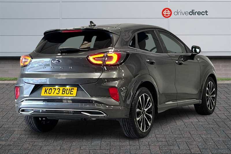 Ford Puma 1.0T Ecoboost Mhev St-line Vignale Suv KO73BUE Grey #3