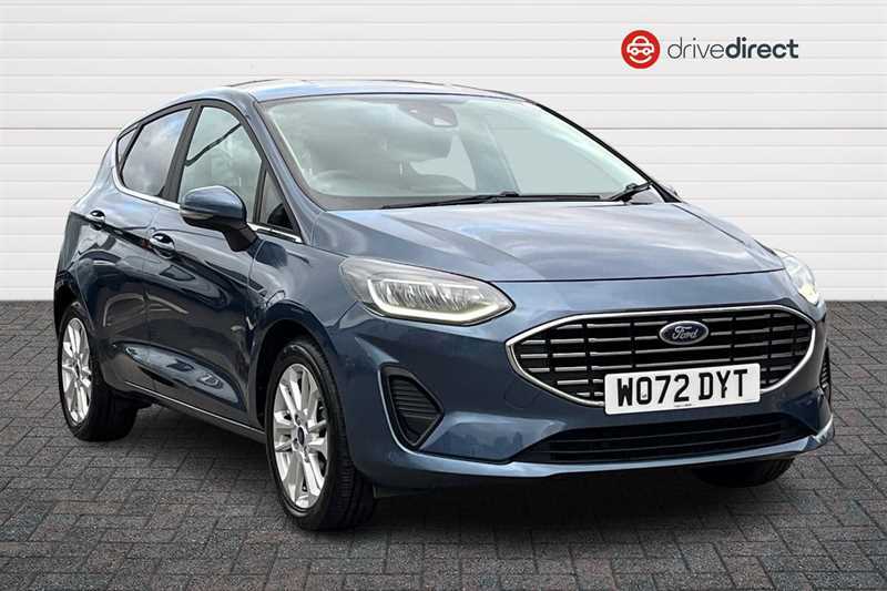 Ford Fiesta 1.0T Ecoboost Titanium Hatchback Blue