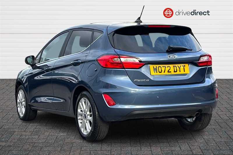 Ford Fiesta 1.0T Ecoboost Titanium Hatchback WO72DYT Blue #5