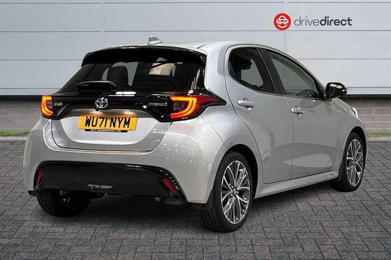Toyota Yaris 1.5 Vvt-h Excel Hatchback Hybrid E-cvt WU71NYM Grey #3