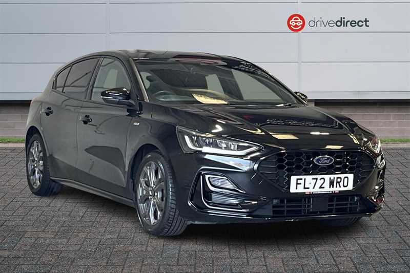 Ford Focus 1.0T Ecoboost St-line Style Hatchback M Black