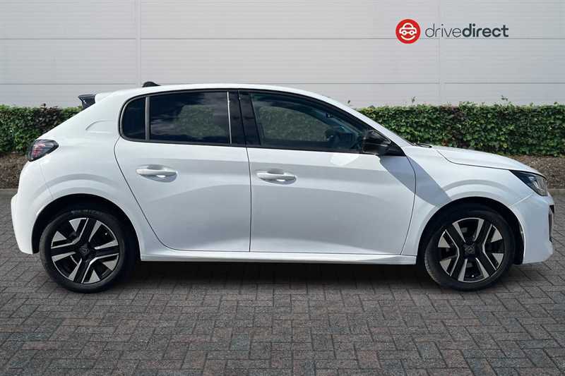Peugeot 208 1.2 Puretech Allure Hatchback Eu VK24MXY White #2