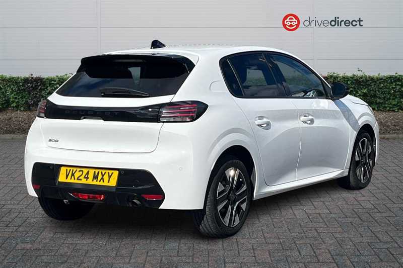 Peugeot 208 1.2 Puretech Allure Hatchback Eu VK24MXY White #3