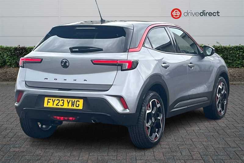Vauxhall Mokka 1.2 Turbo Gs Suv Euro 6 Ss 1 FY23YWG Grey #3