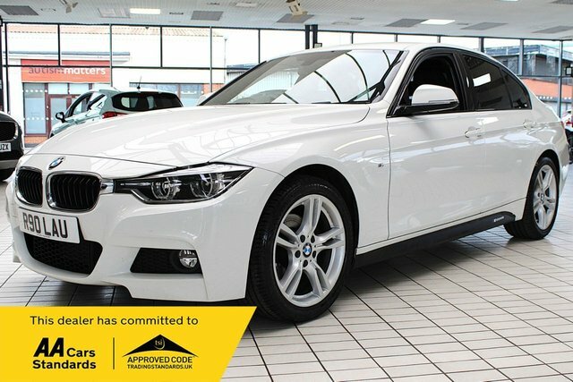 BMW 3 Series 2.0 320D M Sport Saloon Euro 6 S AP18HCY White #2