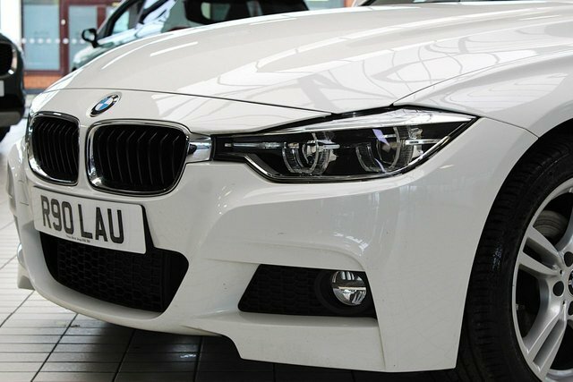 BMW 3 Series 2.0 320D M Sport Saloon Euro 6 S AP18HCY White #5