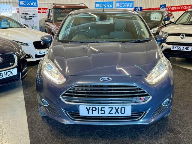 Ford Fiesta 1.6 Tdci Econetic Titanium Hatchback Ma Grey #2