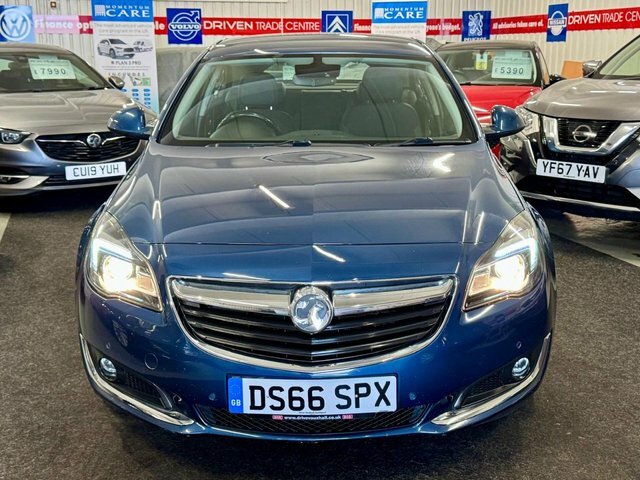 Vauxhall Insignia 2.0 Cdti Ecoflex Tech Line Hatchback Ma DS66SPX Blue #2