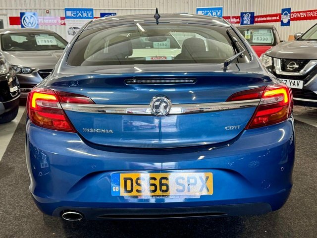Vauxhall Insignia 2.0 Cdti Ecoflex Tech Line Hatchback Ma DS66SPX Blue #5