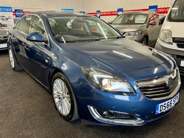 Vauxhall Insignia 2.0 Cdti Ecoflex Tech Line Hatchback Ma DS66SPX Blue #3