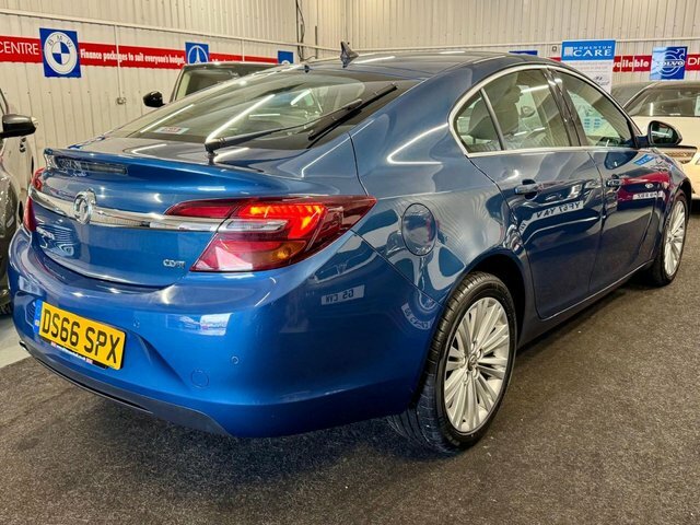 Vauxhall Insignia 2.0 Cdti Ecoflex Tech Line Hatchback Ma DS66SPX Blue #4