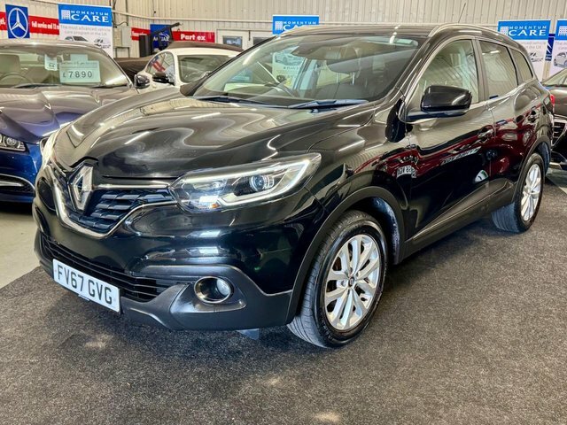 Renault Kadjar 1.5 Dci Dynamique Nav Suv Euro 6 FV67GVG Black #3
