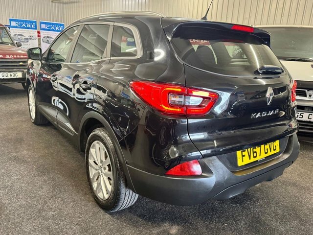 Renault Kadjar 1.5 Dci Dynamique Nav Suv Euro 6 FV67GVG Black #4