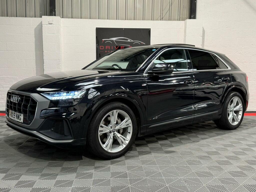 Audi Q8 3.0 Tdi V6 50 S Line Tiptronic Quattro Euro 6 Ss MX19NWG Black #3