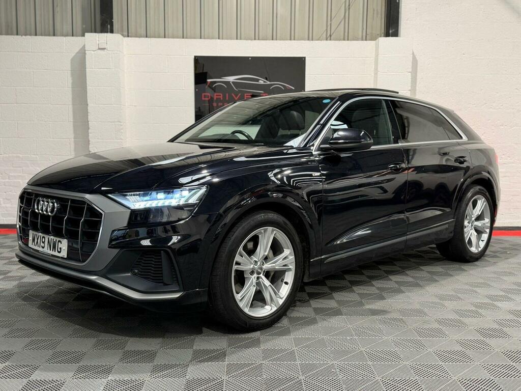 Audi Q8 3.0 Tdi V6 50 S Line Tiptronic Quattro Euro 6 Ss MX19NWG Black #6