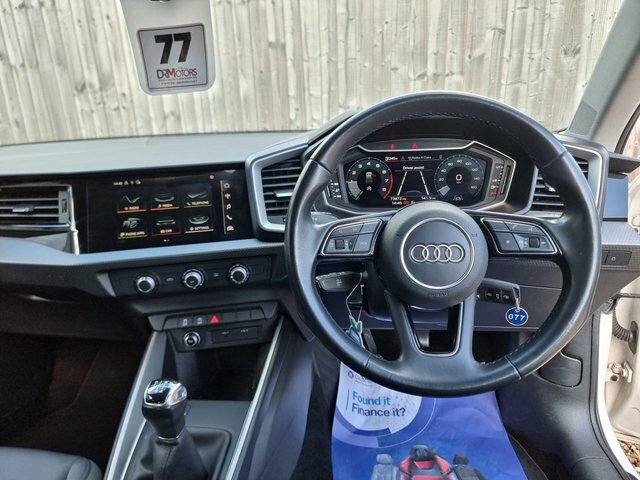Audi A1 1.0 Tfsi 25 Sport Sportback Euro MT22KUX White #6