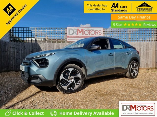 Citroen C4 1.2 Puretech Sense Plus Hatchback Manua Blue