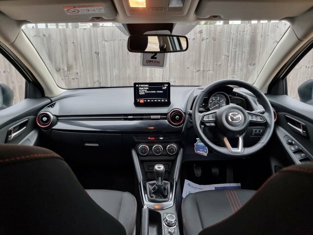 Mazda 2 1.5 E-skyactiv G Mhev Homura Hatchback YY73LNE White #5
