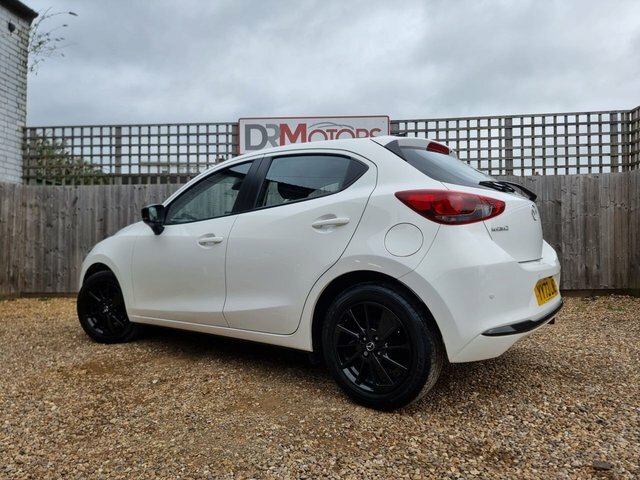 Mazda 2 1.5 E-skyactiv G Mhev Homura Hatchback YY73LNE White #4