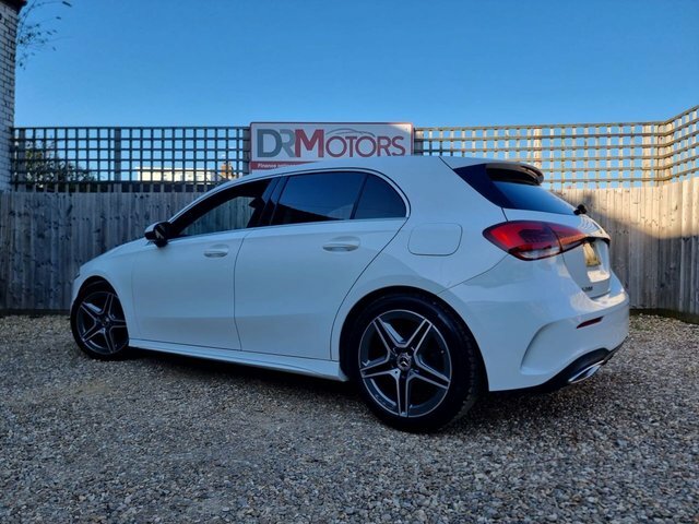 Mercedes-Benz A Class 1.3 A200 Amg Line Hatchback Euro YL69BZT White #4