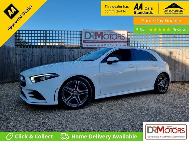 Mercedes-Benz A Class 1.3 A200 Amg Line Hatchback Euro White