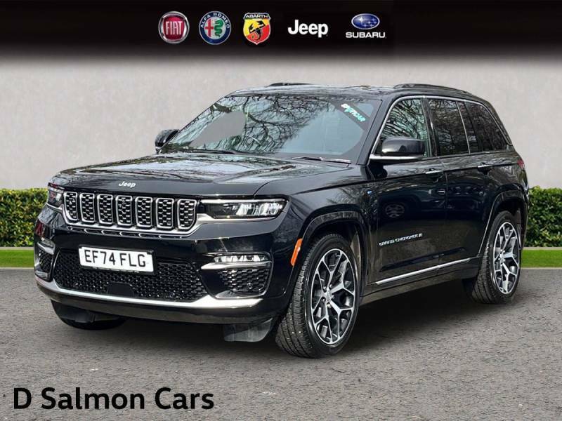 Jeep Grand Cherokee 2.0 17.3Kwh Summit Reserve 4Xe Euro 6 Ss 5 EF74FLG Black #3