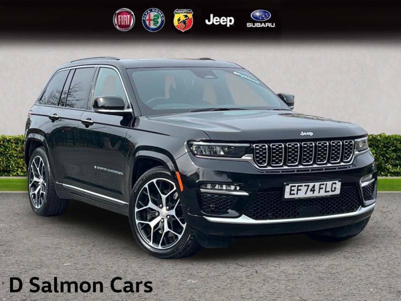 Jeep Grand Cherokee 2.0 17.3Kwh Summit Reserve 4Xe Euro 6 Ss 5 Black