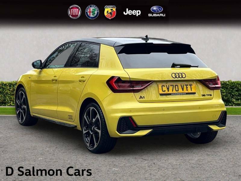 Audi A1 1.5 Tfsi 35 S Line Style Edition Sportback S Troni CV70VTT Yellow #5