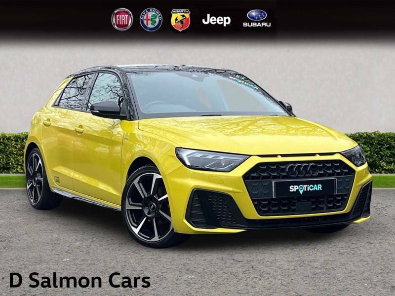Audi A1 1.5 Tfsi 35 S Line Style Edition Sportback S Troni Yellow