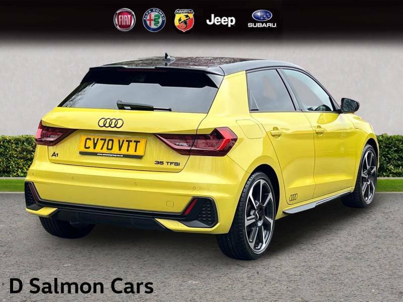 Audi A1 1.5 Tfsi 35 S Line Style Edition Sportback S Troni CV70VTT Yellow #4