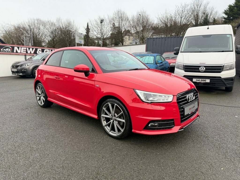Audi A1 1.6L Black Edition Red