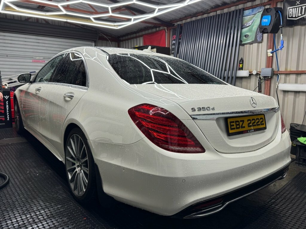 Mercedes-Benz S Class 3L S 350 D Amg Line Premium EBZ2222 White #4