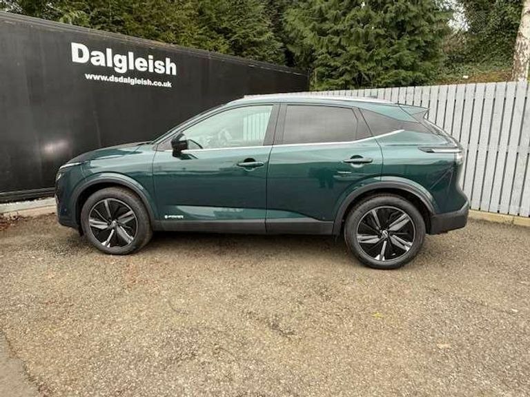 Nissan Qashqai Tekna E-power Aut FH74VAY Green #5
