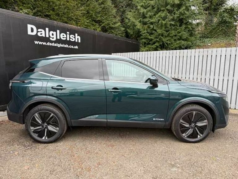 Nissan Qashqai Tekna E-power Aut FH74VAY Green #3