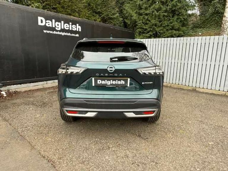 Nissan Qashqai Tekna E-power Aut FH74VAY Green #4