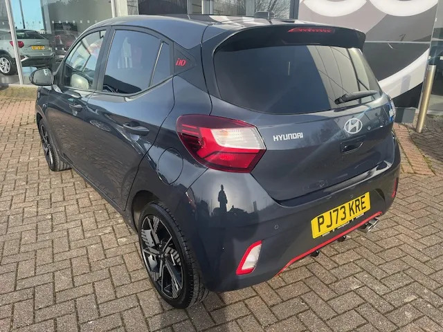 Hyundai I10 1.0 T-gdi N Line PJ73KRE Grey #3