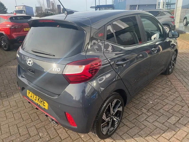 Hyundai I10 1.0 T-gdi N Line PJ73KRE Grey #5