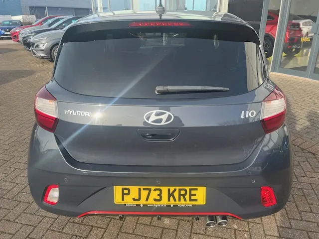 Hyundai I10 1.0 T-gdi N Line PJ73KRE Grey #4